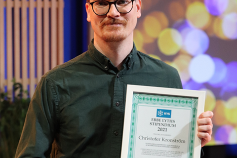 Årets stipendiat till Ebbe Lyths Stipendium utsedd!