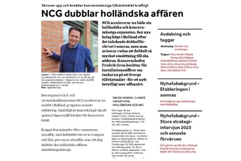 Intervju med Fredrik Gren i Installationssiffror